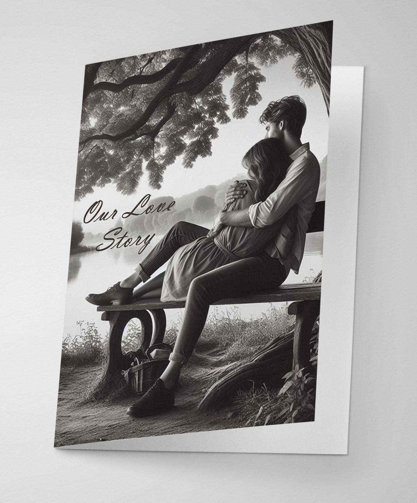 Romantic Wife Birthday Card Our Love Story - Sentimental Verse